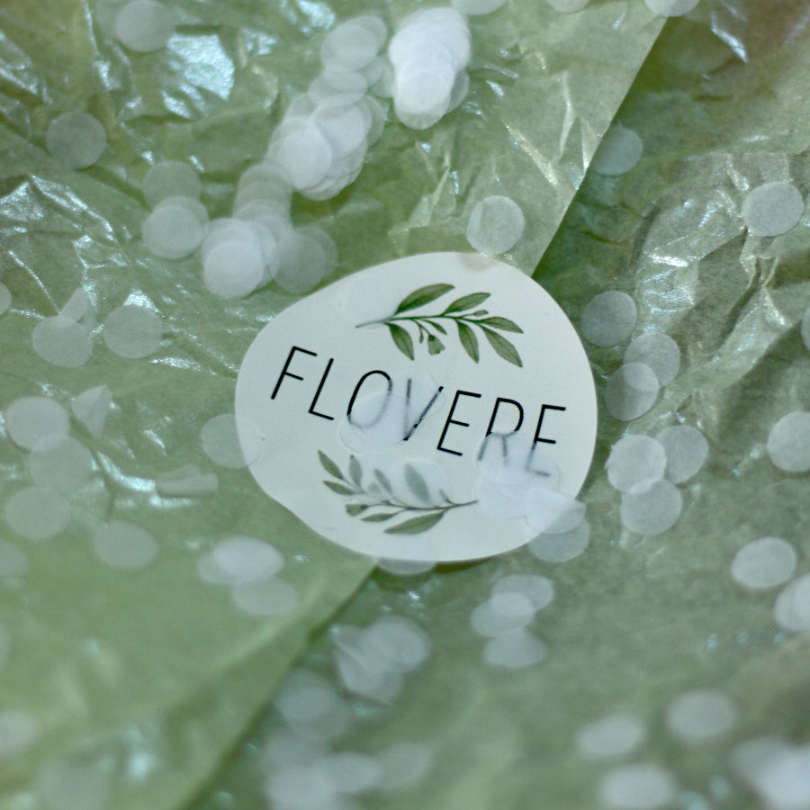 Flovere logo on a package 