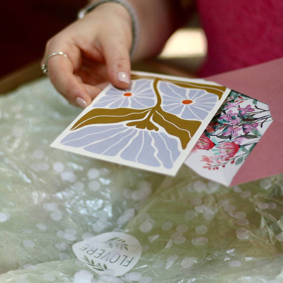 Floral postcards FLOVERE
