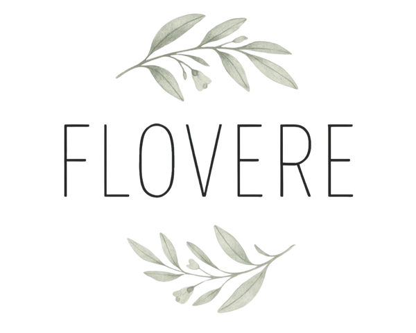 FLOVERE handcrafted wreaths logo